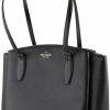 Kate Spade New York Tote Handbags | Kate Spade Monet Large Leather Triple Compartment Tote Shoulder Bag Purse Handbag