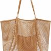 HOXIS Tote Handbags | Hoxis Mesh Beach Tote Womens Shoulder Handbag