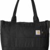 Carhartt Tote Handbags | Carhartt Gear B0000379 Horizontal Zip Tote - One Size Fits All - Black