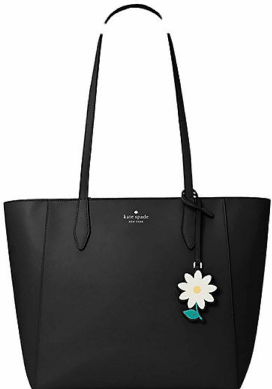 Kate Spade New York Tote Handbags | Kate Spade New York Large Dana Shoulder Tote (Black)