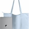 VANDEL Tote Handbags | Vandel Corduroy Tote Bag For Women And Men With Zipper And Inner Pockets. Tote Bag With Zipper, Cute Tote Bag Aesthetic