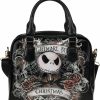 Crapopo Tote Handbags | Women Shoulder Handbag Tote Bag - Pu Leather Crossbody Bags With The Nigntmare Before Halloween Christamas Festivals Jack Pattern