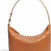 RISEWRD Tote Handbags | Risewrd Woven Bag For Women, Vegan Leather Tote Bag Summer Beach Retro Purse And Handbag Underarm Bag Handmade Shoulder Bag