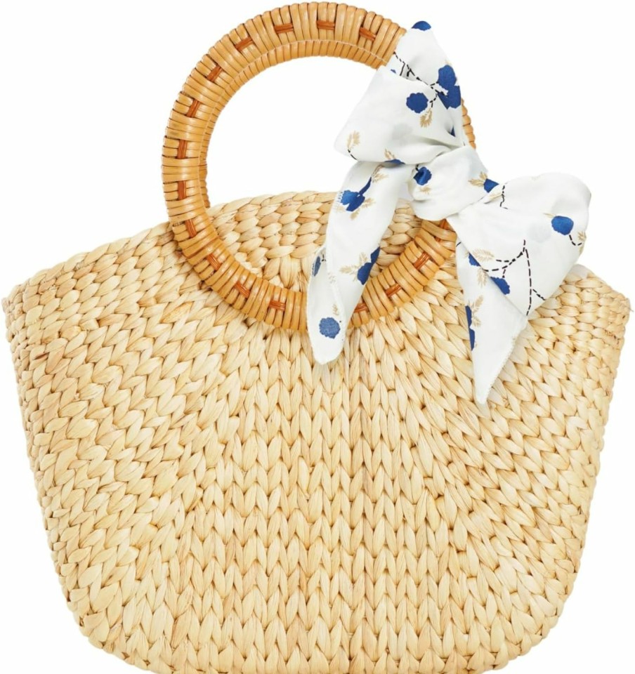 DPH GreenTech Tote Handbags | Dph Lepironi Grass Bag Vietnamese Bags Straw Tote Bag Summer Beach Bag Hand Bag Jute Tote Bag Summer Handwoven Bag For Travel