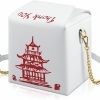 Abbylike Tote Handbags | Abbylike Chinese Takeout Box Purse Chinese Purse Tower Print Japanese Purse Sushi Purse Chinese Togo Purse Funky Purse For Women Girls Crossbody Shoulder Box Bag Purse Clutch Christmas Bag Gift