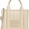 Marc Jacobs Tote Handbags | Marc Jacobs Women'S The Small Tote, Khaki, Tan, Print, One Size