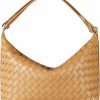 YLYYHH Tote Handbags | Vegan Leather Woven Tote Handbag, Top-Handle Shoulder Bag, Woven Leather Pure Underarm Purse, Clutch Bag Braided Bag