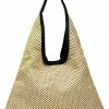 QTKJ Tote Handbags | Qtkj Hand-Woven Straw Shoulder Bag Boho Black Leather Top Handle Tote Retro Summer Beach Bag Holiday Travel Handbag