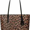 Kate Spade New York Tote Handbags | Kate Spade New York Schuyler Medium Tote Saffiano Spotted Animal Print