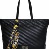 VERSACE JEANS COUTURE Tote Handbags | Versace Jeans Couture Women Thelma Tote Bag Black