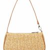 QTKJ Tote Handbags | Straw Bag, Beach Bag, Hand-Woven Soft Handbag Underarm Bag, Bohemian Summer Bag Suitable For Vacation Travel Daily(Khaki)