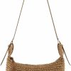 Ayliss Tote Handbags | Ayliss Women Straw Handbag Purse Small Summer Beach Handmade Crossbody Shoulder Tote Handbag Handwoven Beach Straw Bag