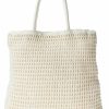 The Drop Tote Handbags | The Drop Women'S Alora Crochet Small Tote