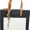 Marc Jacobs Tote Handbags | Marc Jacobs M0016132 Smoked Almond/Gold Hardware Women'S Grind Colorblocked Mini Tote Bag