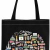 MNIGIU Tote Handbags | Mnigiu Chicago Tote Bag Chicago Souvenir Gift Chicago Travel Bag Chicago State Gift Chicago Welcome Bag