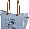 Lamyba Tote Handbags | Lamyba Sel De Mer Canvas Handbag Upcycled Canvas Vegan Leather Tote Bag, Large Brown