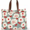 maika Tote Handbags | Maika Recycled Canvas Carryall Tote Bag