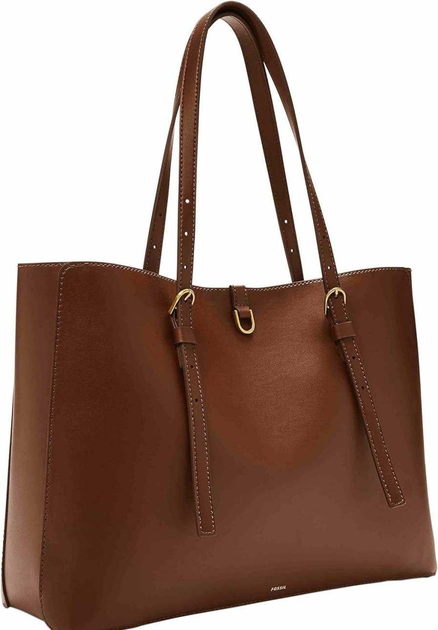 Fossil Tote Handbags | Fossil Women'S Kier Vegan Cactus Tote Bag Purse Handbag For Women