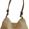 Verdusa Tote Handbags | Verdusa Women'S Straw Hobo Shoulder Bags Woven Tote Handbag Summer Crochet Purse