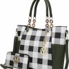 MKF Collection Tote Handbags | Mkf Collection Tote Bag For Women, Handbag Set With Wallet-Top-Handle- Vegan Leather Purse