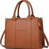 COCIFER Tote Handbags | Cocifer The Tote Bag Crossbody Purses For Women Shoulder Bag Handbags Pu Leather Top Handle Bags With Zipper