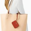 Kate Spade New York Tote Handbags | Kate Spade New York Ava Leather Reversible Tote (Peach Crispy)