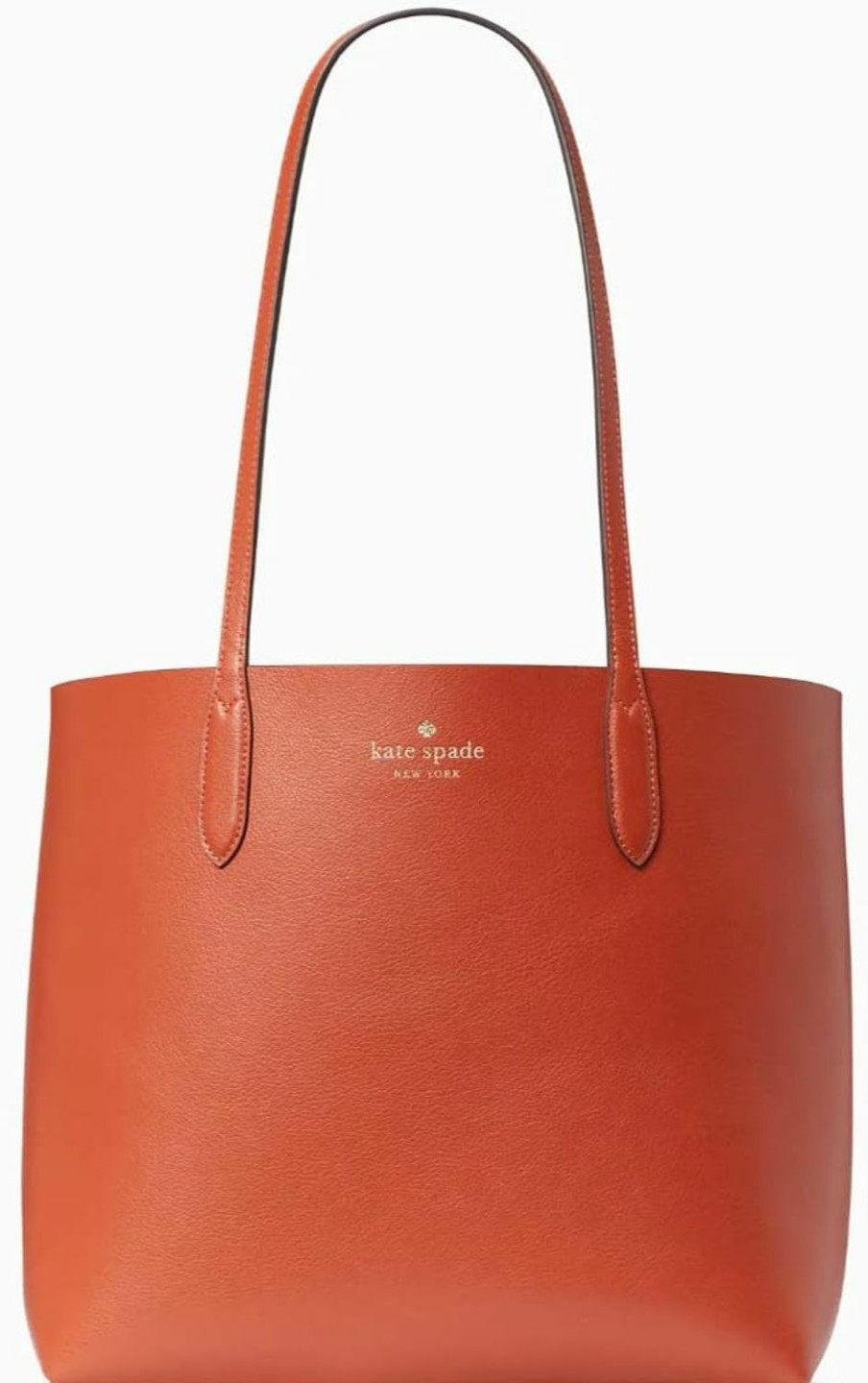 Kate Spade New York Tote Handbags | Kate Spade New York Ava Leather Reversible Tote (Peach Crispy)