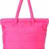 Reebok Tote Handbags | Reebok Women'S Tote Bag - Quilted Carry-All Sports Gym Shoulder Bag - Casual Purse Hand Bag