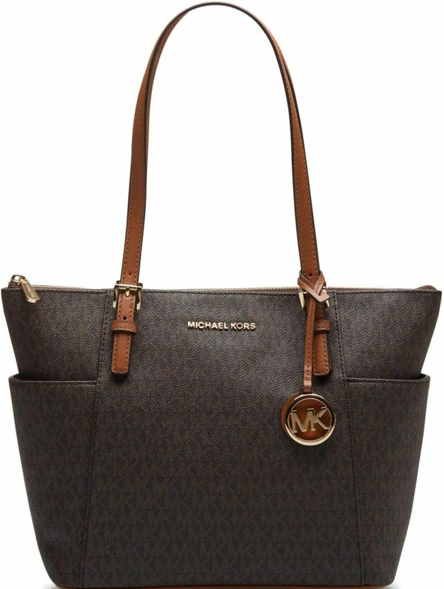 Michael Michael Kors Tote Handbags | Michael Kors Jet Set Item East/West Top Zip Tote