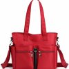 Fabuxry Tote Handbags | Fabuxry Women Casual Totes Handbags Shoulder Bags Purses Soft Nylon Bag