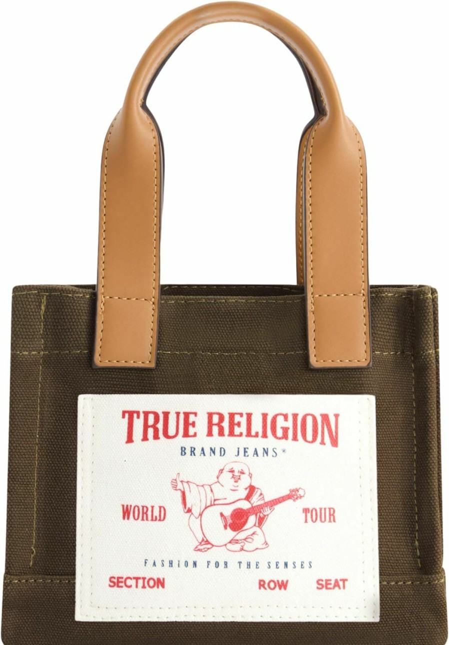 True Religion Tote Handbags | True Religion Tote Bag, Women'S Mini Travel Shoulder Bag With Adjustable Strap