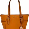 Michael Kors Tote Handbags | Michael Kors Charlotte Large Top Zip Tote (Cider)