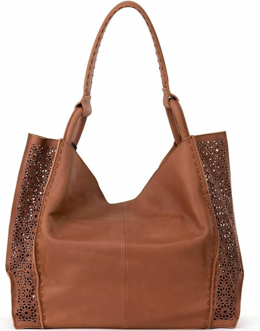 The Sak Tote Handbags | The Sak Los Feliz Large Tote Bag In Leather, Roomy, Unlined Purse With Single Shoulder Strap