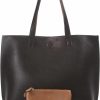 Overbrooke Tote Handbags | Overbrooke Reversible Tote Bag - Vegan Leather Womens Shoulder Tote With Wristlet