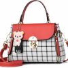 Xiaoyu Tote Handbags | Xiaoyu Small Purses And Handbags For Women Fashion Teenage Girls Crossbody Bag Lightweight Plaid Pattern Shoulder Bag