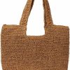 GOLDTIMO Tote Handbags | Beach Bags For Women - Summer Soft Large Woven Shoulder Purse Handbag, Beach Tote Straw Bag For Summer Vacation