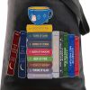 BWWKTOP Tote Handbags | Bwwktop Acotar Canvas Tote Bag Night Court Gifts Velaris City Of Starlight Shoulder Bag Acotar Bookish Merchandise