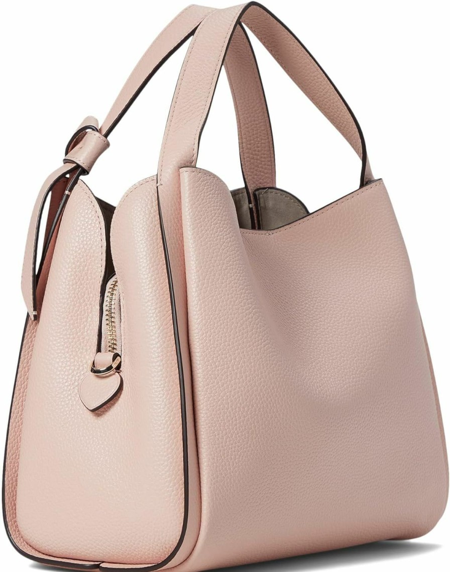 Kate Spade New York Tote Handbags | Kate Spade New York Knott Pebbled Leather Medium Crossbody Tote