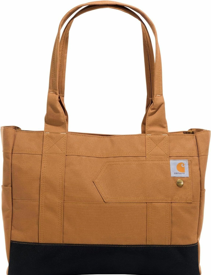 Carhartt Tote Handbags | Carhartt Legacy Women'S Tote East/West, Carhartt Brown