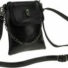 FakeFace Tote Handbags | Fakeface Women Girls Studded Skull Gothic Crossbody Shoulder Bag Travel Leather Handbag Cellphone Purse