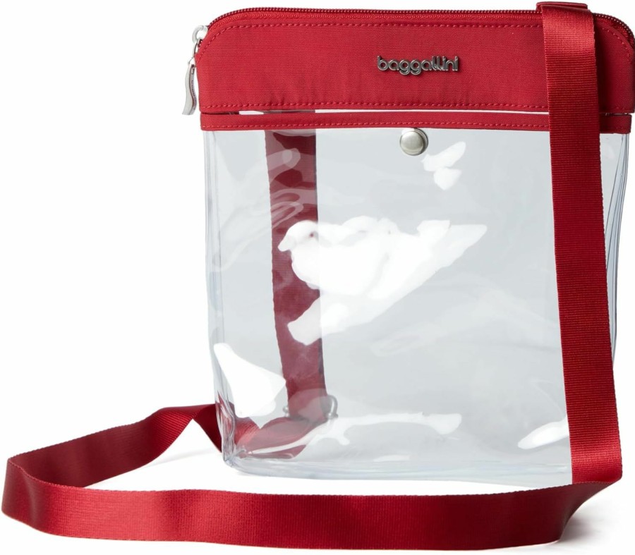 Baggallini Tote Handbags | Baggallini Clear Pocket Crossbody