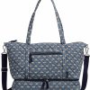 Vera Bradley Tote Handbags | Vera Bradley Women'S Cotton Deluxe Tote Travel Bag